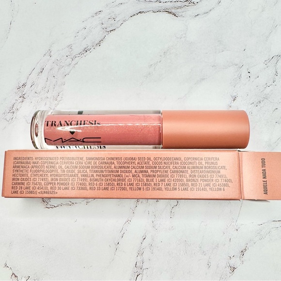 MAC LIPGLASS - AQUELE NADA TUDO - TRANCHESIS COLLECTION - Picture 2 of 3